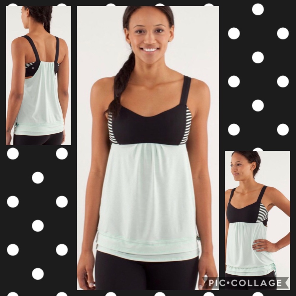 Lululemon Athletica Back On Track Tank Top